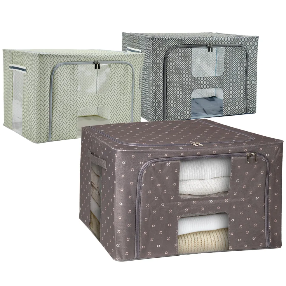 Contenitore Armadio Salvaspazio Fantasia h34x50x40 cm