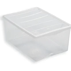 Contenitore in plastica trasparente Box Spring L