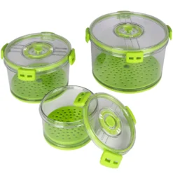 Contenitori Ermetici Salvaspazio in Polipropilene Food Organizer