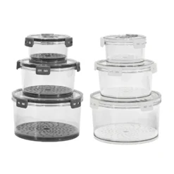 Contenitori Ermetici Salvaspazio in Polipropilene Food Organizer