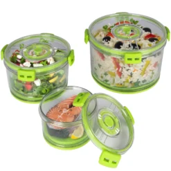 Contenitori Ermetici Salvaspazio in Polipropilene Food Organizer