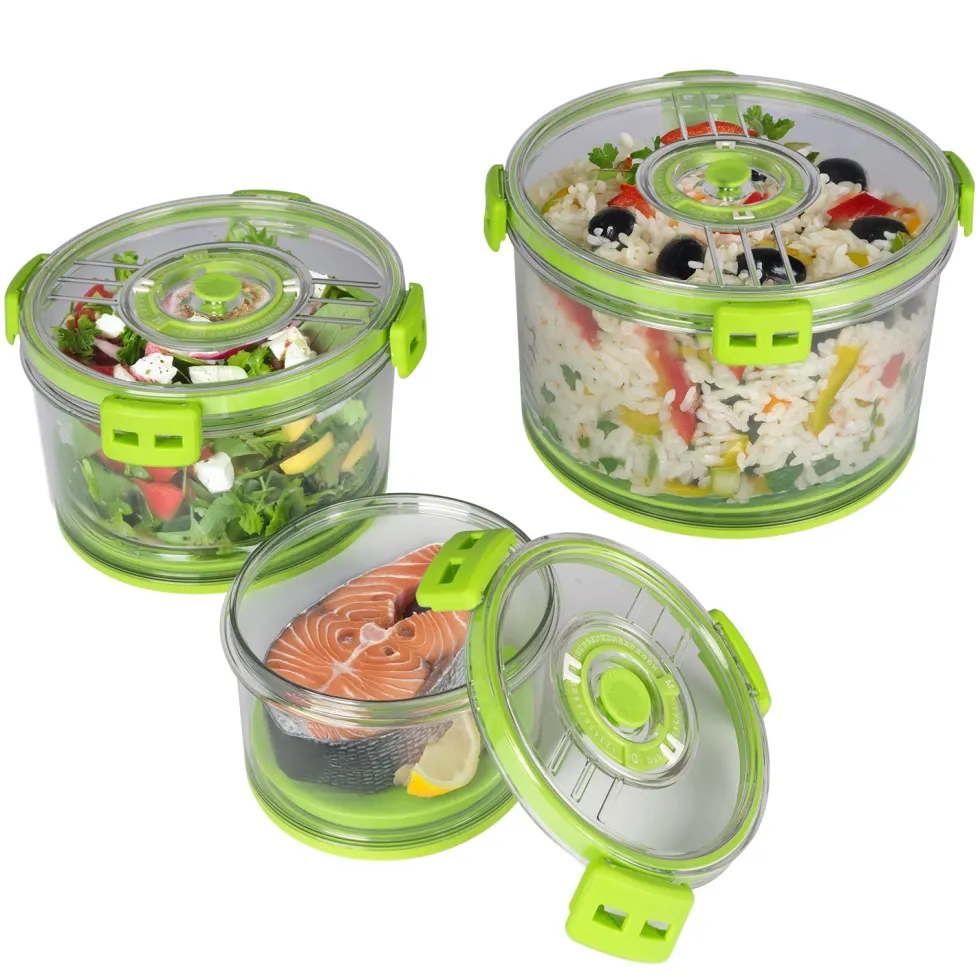 Contenitori Ermetici Salvaspazio in Polipropilene Food Organizer