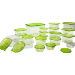 Contenitori in Polipropilene con coperchio ermetico Food Organizer set 21 pezzi