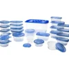 Contenitori in Polipropilene con coperchio ermetico Food Organizer set 27 pezzi