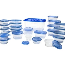 Contenitori in Polipropilene con coperchio ermetico Food Organizer set 27 pezzi
