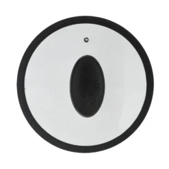 Coperchio in Vetro Temperato con Bordo in Silicone diametro 16 cm