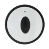 Coperchio in Vetro Temperato con Bordo in Silicone diametro 18 cm