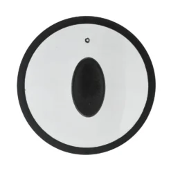 Coperchio in Vetro Temperato con Bordo in Silicone diametro 18 cm