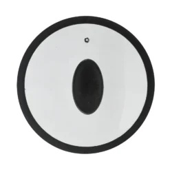 Coperchio in Vetro Temperato con Bordo in Silicone diametro 20 cm