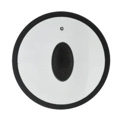 Coperchio in Vetro Temperato con Bordo in Silicone diametro 20 cm