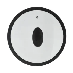 Coperchio in Vetro Temperato con Bordo in Silicone diametro 26 cm