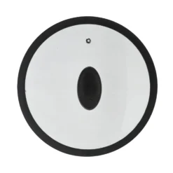 Coperchio in Vetro Temperato con Bordo in Silicone diametro 28 cm