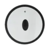Coperchio in Vetro Temperato con Bordo in Silicone diametro 30 cm