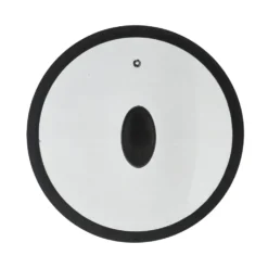 Coperchio in Vetro Temperato con Bordo in Silicone diametro 30 cm