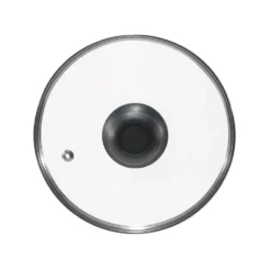 Coperchio in Vetro Temperato con Valvola di Sfiato diametro 24 cm