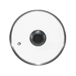 Coperchio in Vetro Temperato con Valvola di Sfiato diametro 28 cm