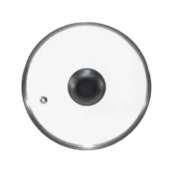Coperchio in Vetro Temperato con Valvola di Sfiato diametro 28 cm