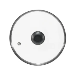 Coperchio in Vetro Temperato con Valvola di Sfiato diametro 32 cm