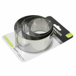 Coppapasta tondo in acciaio inox