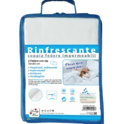Coppia di federe Impermeabili rinfrescanti con zip
