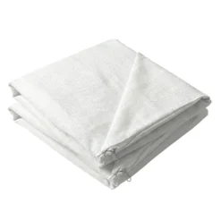 Coppia Federe Letto Fasciato Sommaruga in Cotone con Zip 50x80 cm