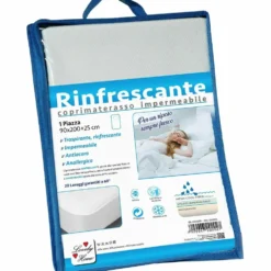 Coprimaterasso impermeabile rinfrescante 1 piazza