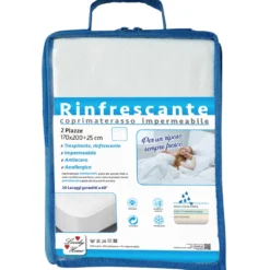 Coprimaterasso Impermeabile Rinfrescante 2 Piazze Lovely Home