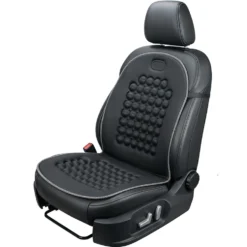 Coprisedile Auto Universale Nero con Effetto Massaggiante