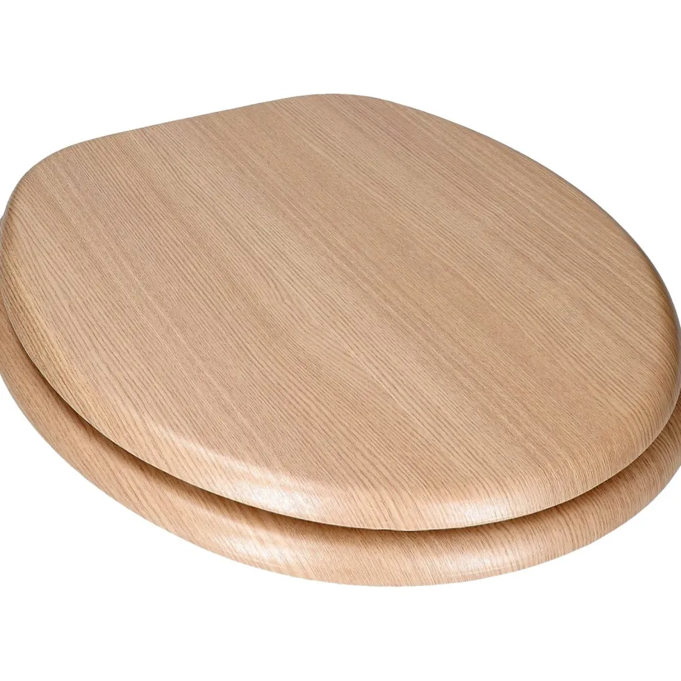 Copriwater in legno Rovere Sonoma 37x43,4 cm