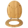 Copriwater Universale con Cerniere in Acciaio Inox Linea Bamboo