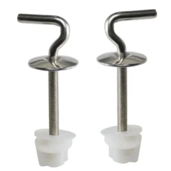Copriwater Universale Five Bianco con cerniere in acciaio inox per mod. Tesi