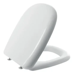 Copriwater Universale Five Bianco con cerniere in acciaio inox per mod. Tesi