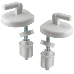 Copriwater Universale Tango Bianco con cerniere in nylon per mod. Ellisse