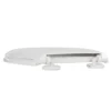 Copriwater Universale Z-Zero Bianco con cerniere in nylon