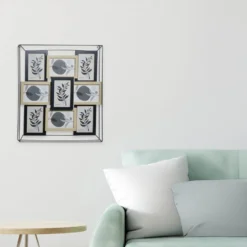Cornice Portafoto Multiplo 9 Posti h50x45 cm