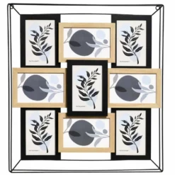 Cornice Portafoto Multiplo 9 Posti h50x45 cm