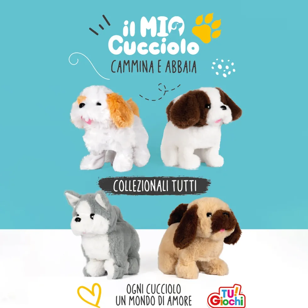 Cucciolo Interattivo Cammina e Abbaia