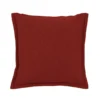 Cuscino Arredo Bordeaux con Balza Idrorepellente 50×50 cm
