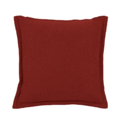 Cuscino Arredo Bordeaux con Balza Idrorepellente 50×50 cm