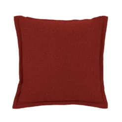 Cuscino Arredo Bordeaux con Balza Idrorepellente 50×50 cm