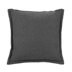 Cuscino Arredo Grigio Scuro con Balza Idrorepellente 50×50 cm
