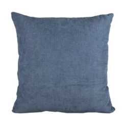 Cuscino Arredo Sfoderabile Azzurro con Interno in Fibra 50×50 cm