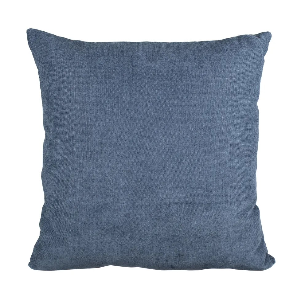 Cuscino Arredo Sfoderabile Azzurro con Interno in Fibra 50×50 cm