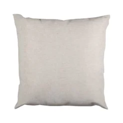 Cuscino Arredo Sfoderabile Beige con Interno in Fibra 50×50 cm