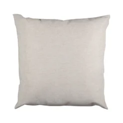 Cuscino Arredo Sfoderabile Beige con Interno in Fibra 50×50 cm