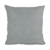 Cuscino Arredo Sfoderabile Grigio con Interno in Fibra 50×50 cm