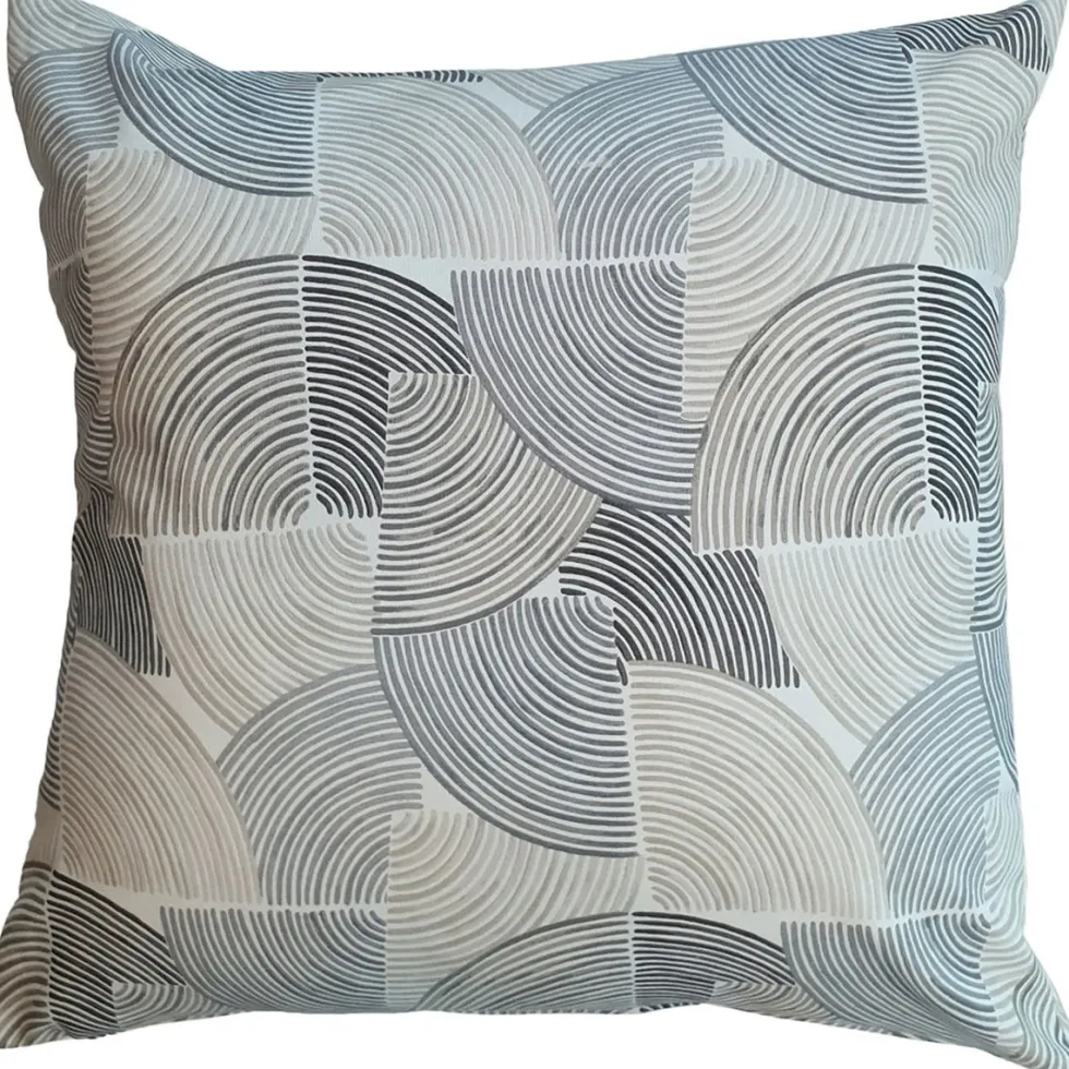 Cuscino Arredo Vortix Geometrico Beige 50x50 cm