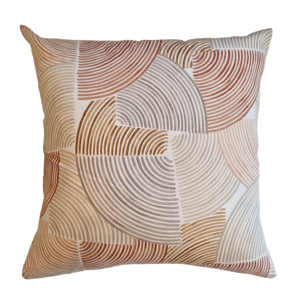 Cuscino Arredo Vortix Terra 50x50 cm