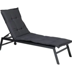 Cuscino Lettino Panama Serie Panama Grigio 200x60 cm