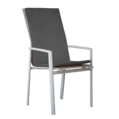 Cuscino Monoblocco Alto Tinta Unita Grigio Scuro 120x48 cm